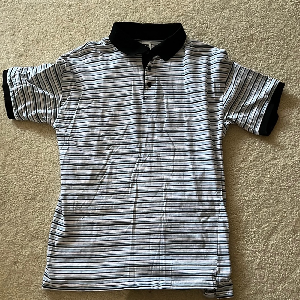 Cotton On striped polo sz XS